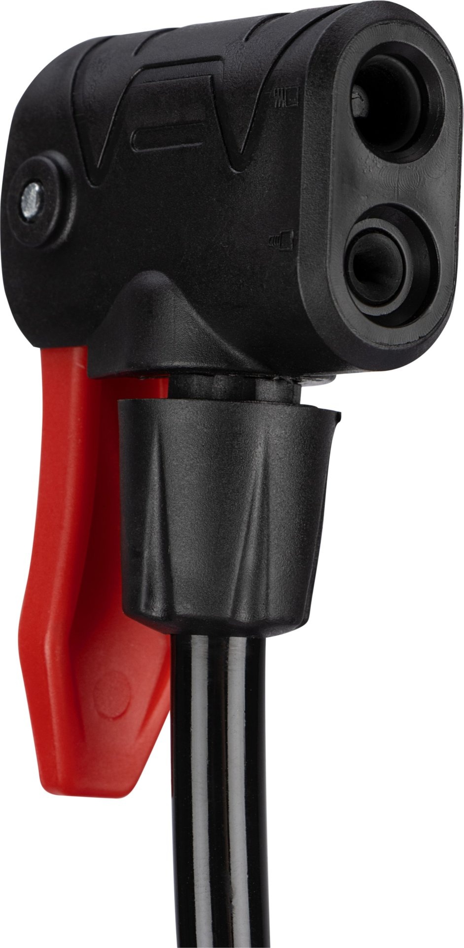 Avento® Avento – Fahrradpumpe mit Manometer – Schwarz