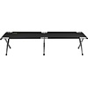 Abbey Camp® Abbey Camp - Campingbed Luxe - XL - Bretagne-200 - Zwart