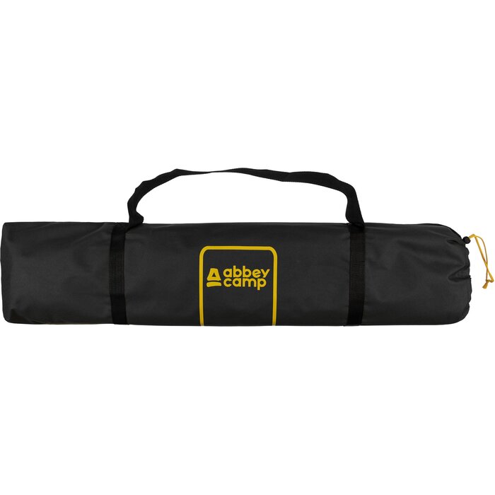Abbey Camp® Abbey Camp - Lit de camping Luxe - XL - Bretagne-200 - Noir