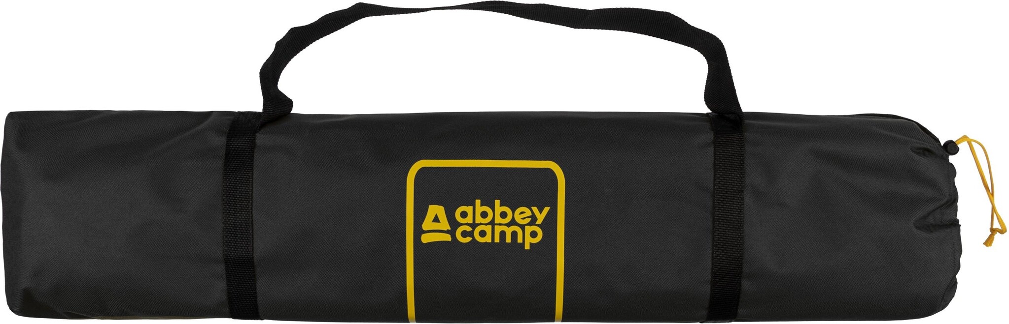 Abbey Camp® Abbey Camp - Campingbed Luxe - XL - Bretagne-200 - Zwart