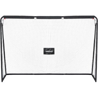 Avento® Avento - But de football en acier avec écran Target - 300 x 200 x 91,5 cm - Noir