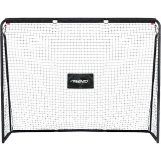 Avento® Avento - But de football en acier avec écran Target - 220 x 170 x 76 cm - Noir