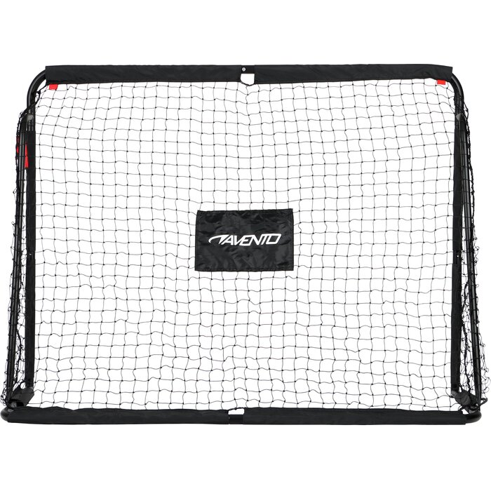 Avento® Avento - Voetbaldoel Staal met Targetscherm - 160x120x60 - Zwart