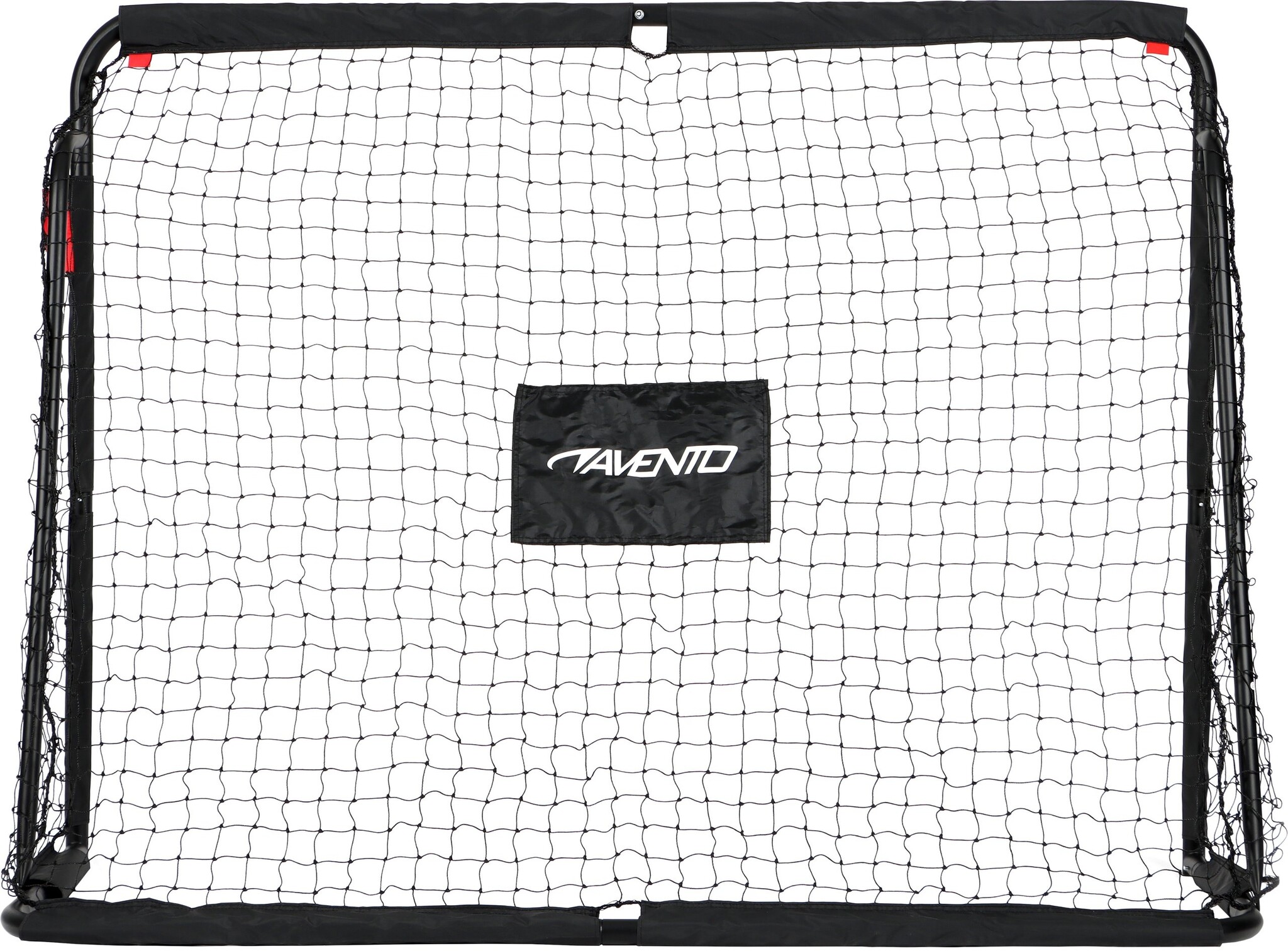 Avento® Avento - Fußballtor aus Stahl mit Zielscheibe - 160 x 120 x 60 - Schwarz