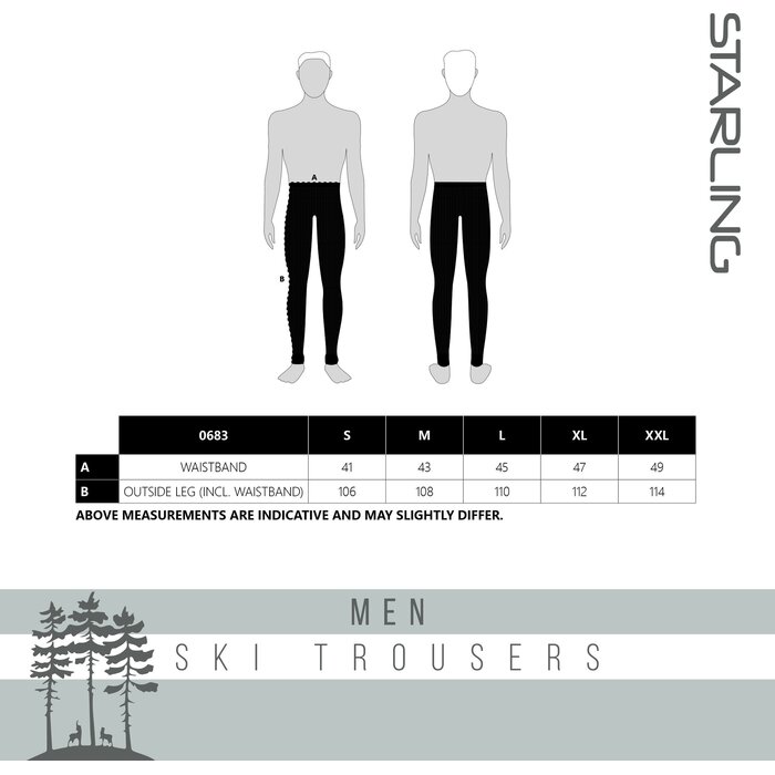 Starling® Starling - Pantalon de ski Premium - Homme - Noir