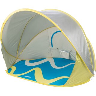 Waimea® Waimea - Pop-Up Reflective Beach Tent - 168x130cm - Tiaro - Silver/Blue