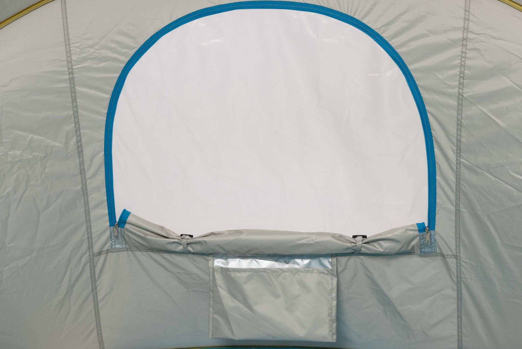 Waimea® Waimea - Pop-Up Reflective Beach Tent - 168x130cm - Tiaro - Silver/Blue