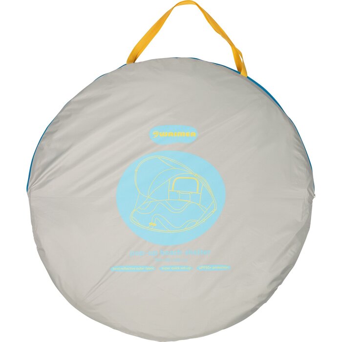 Waimea® Waimea - Pop-Up Reflective Beach Tent - 168x130cm - Tiaro - Silver/Blue