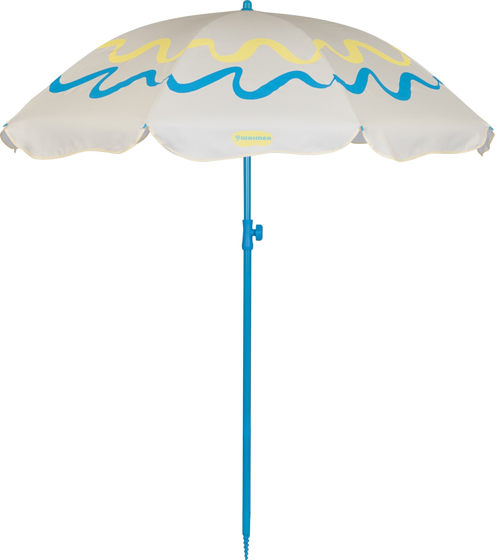 Waimea® Waimea – Strandschirm – 180 cm – Pomara – Sand/Blau