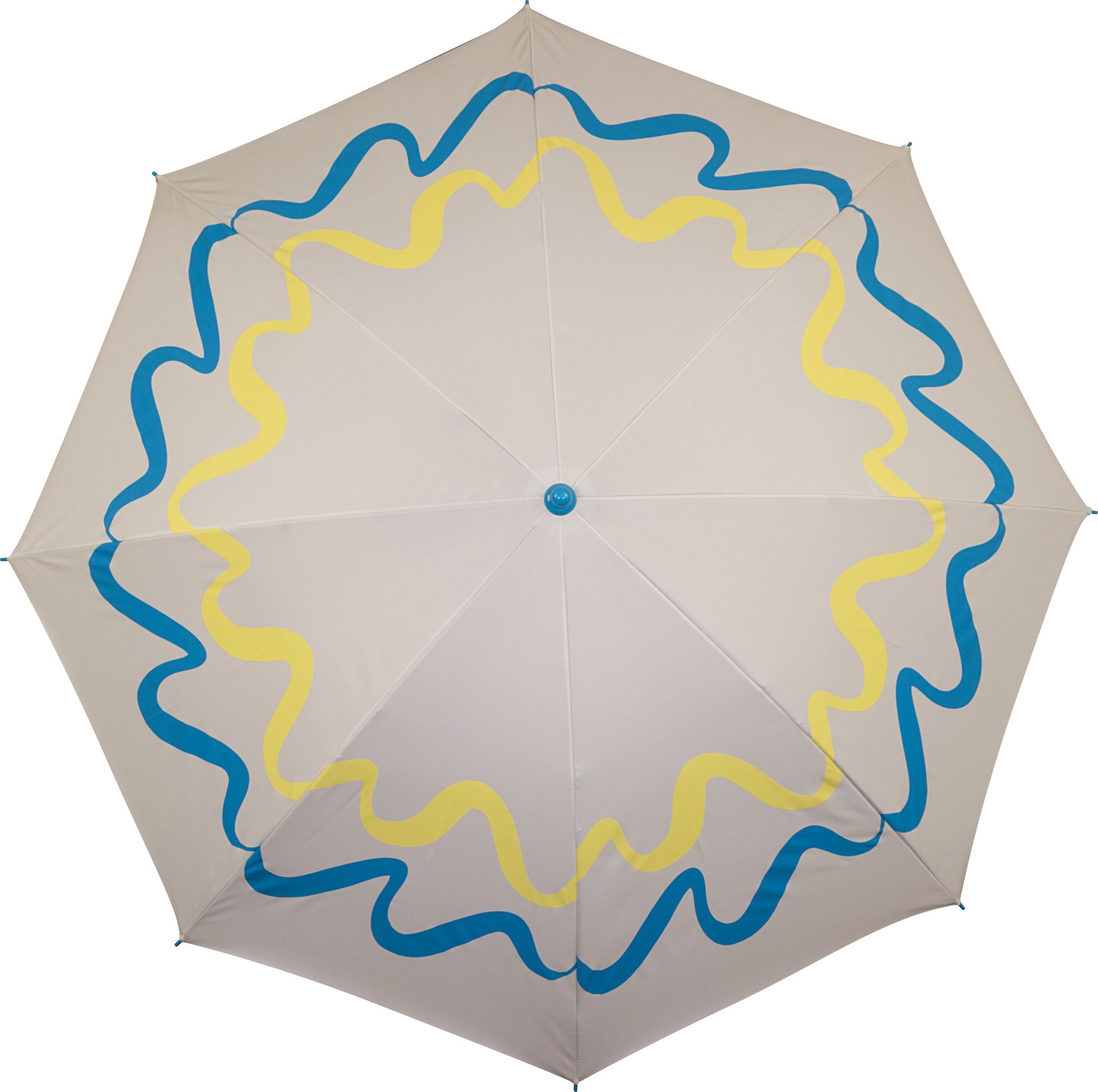 Waimea® Waimea - Beach umbrella - 180cm - Pomara - Sand/Blue