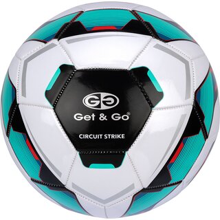 Get & Go® Get & Go - Soccer Size 5 - Circuit Strike - White/Green