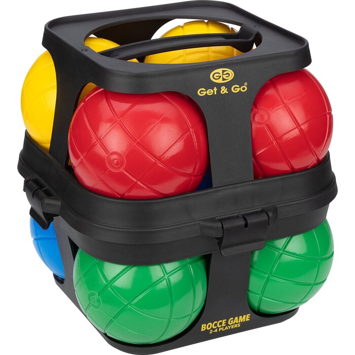 Get & Go® Get & Go - Jeu de Boules 8 ballen - Kubus - Multi