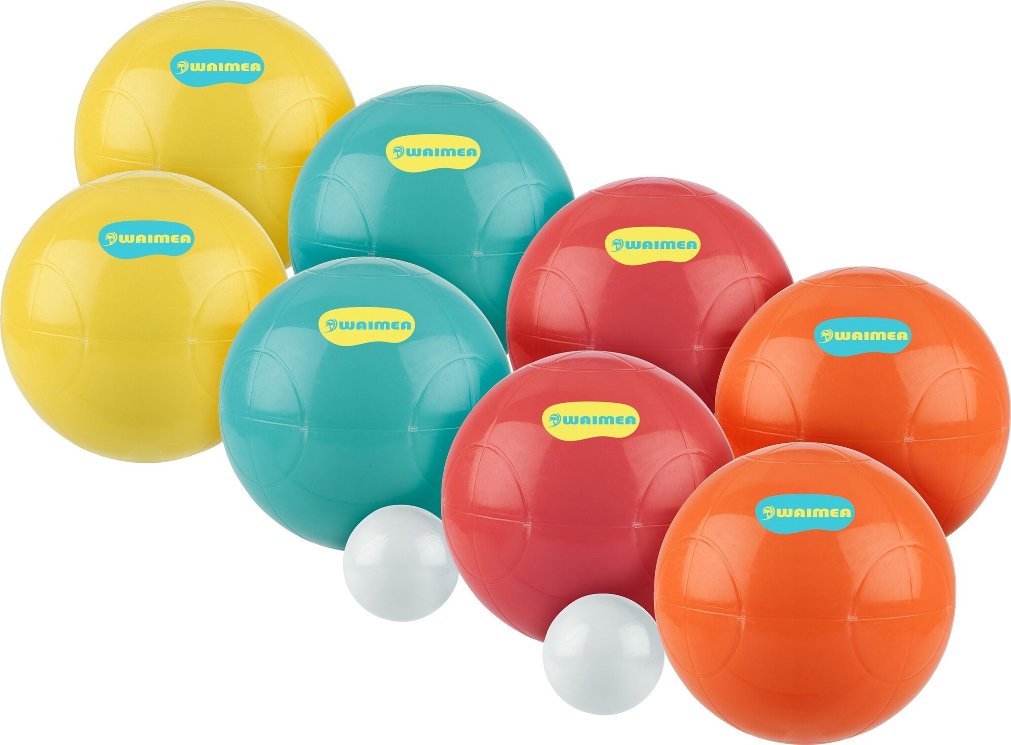 Waimea® Waimea – Boule-Spiel für den Strand – 4 Spieler – Hailama – Multi