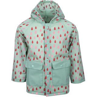 Ralka Ralka - EVA Kids' Raincoat - Peppy - Mint Green/Fuchsia