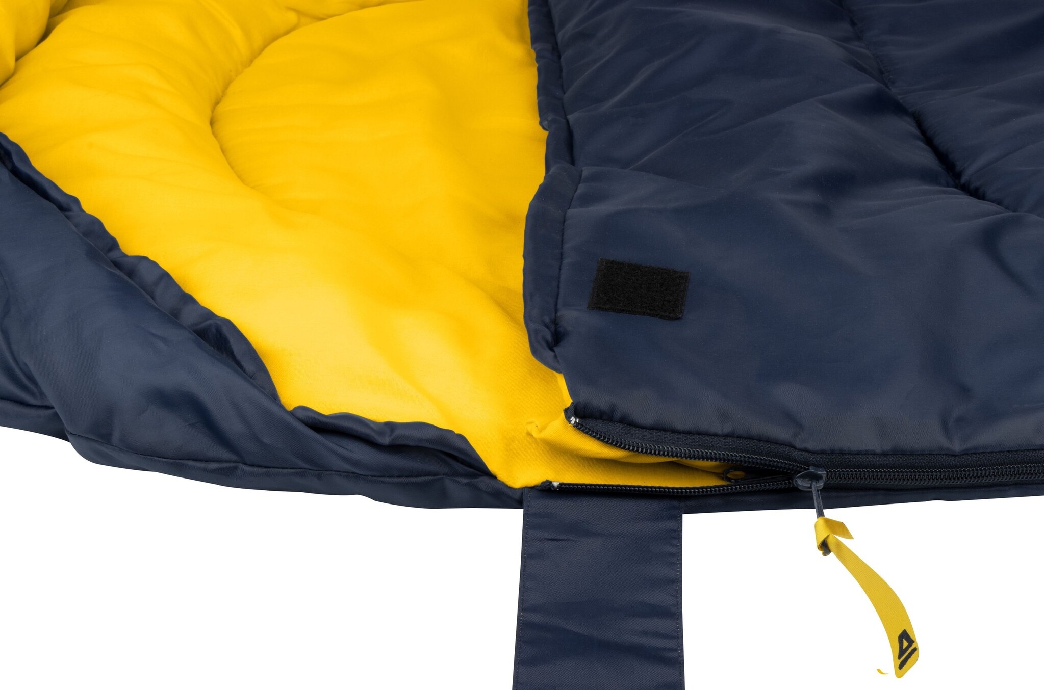 Abbey Camp® Abbey Camp - Slaapzak Mummie - Kids - ATACAMA-05 - Marine/Geel