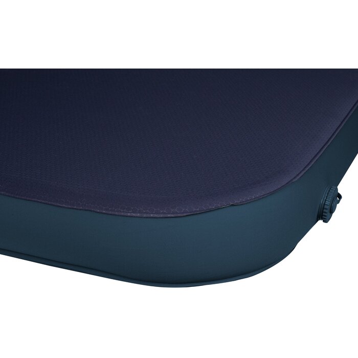 Abbey Camp® Abbey Camp – Selbstaufblasbare Isomatte – Deluxe Comfort 2P EW – Marbella-170 – Marineblau/Anthrazit