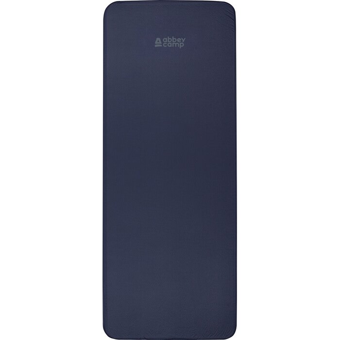 Abbey Camp® Abbey Camp – Selbstaufblasbare Isomatte – Deluxe Comfort 1P ET – Marbella-170 – Marineblau/Anthrazit