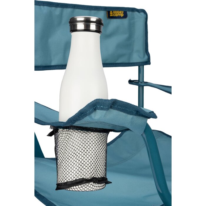 Abbey Camp® Abbey Camp - Folding Chair - GENUA-079 - Light Blue/Blue