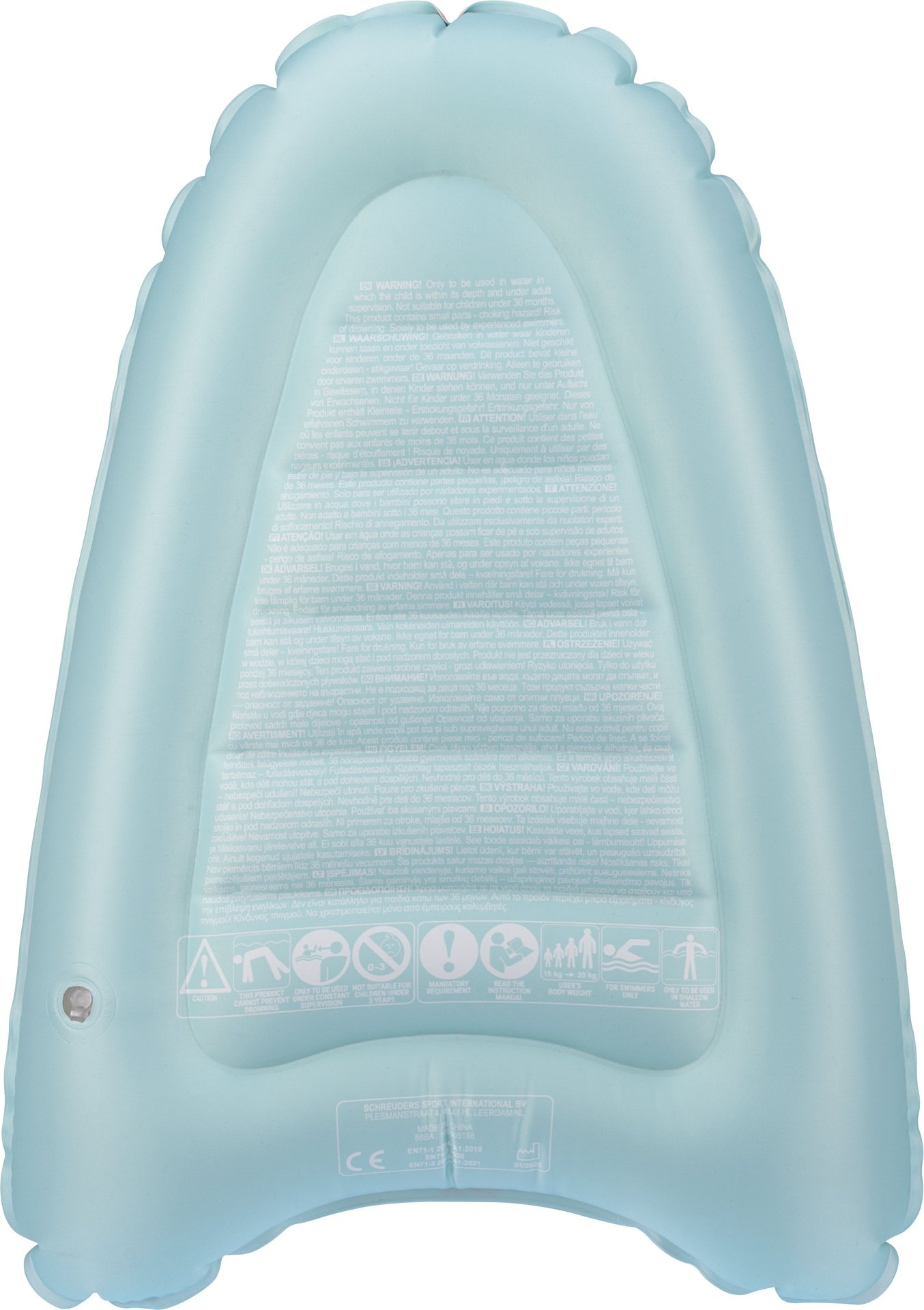 Waimea® Waimea - Inflatable Bodyboard - 70 cm - Makaio - Light Pink/Blue