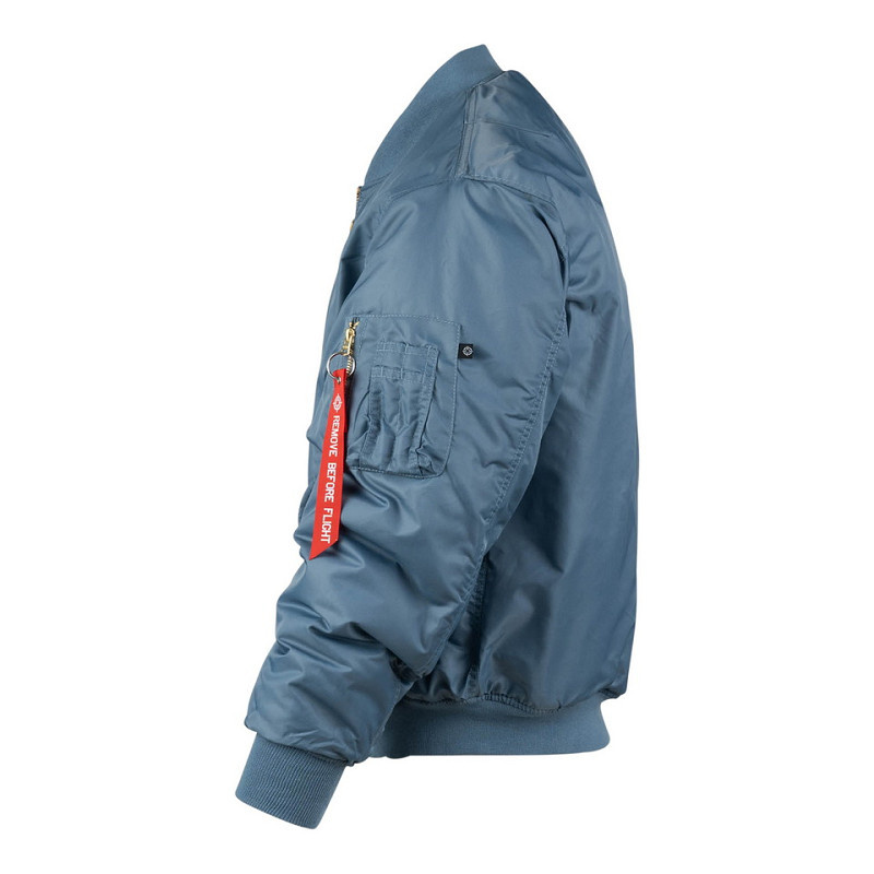 Fostex Garments Blouson aviateur Fostex Garments MA-1 - Bleu denim vintage