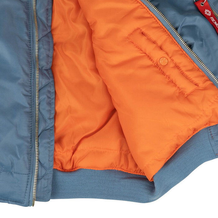 Fostex Garments Fostex Garments MA-1 Bomber Jacket - Vintage Denim Blue