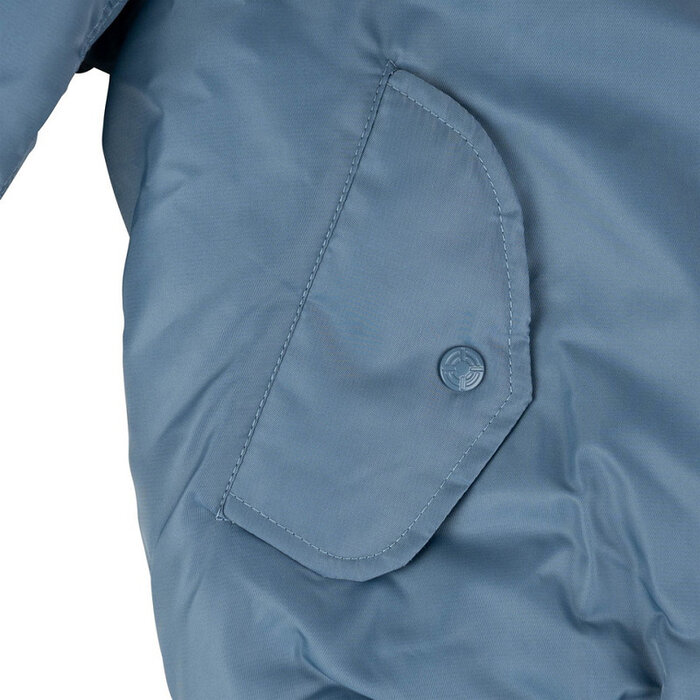 Fostex Garments Fostex Garments MA-1 Bomberjacke – Vintage-Denim-Blau