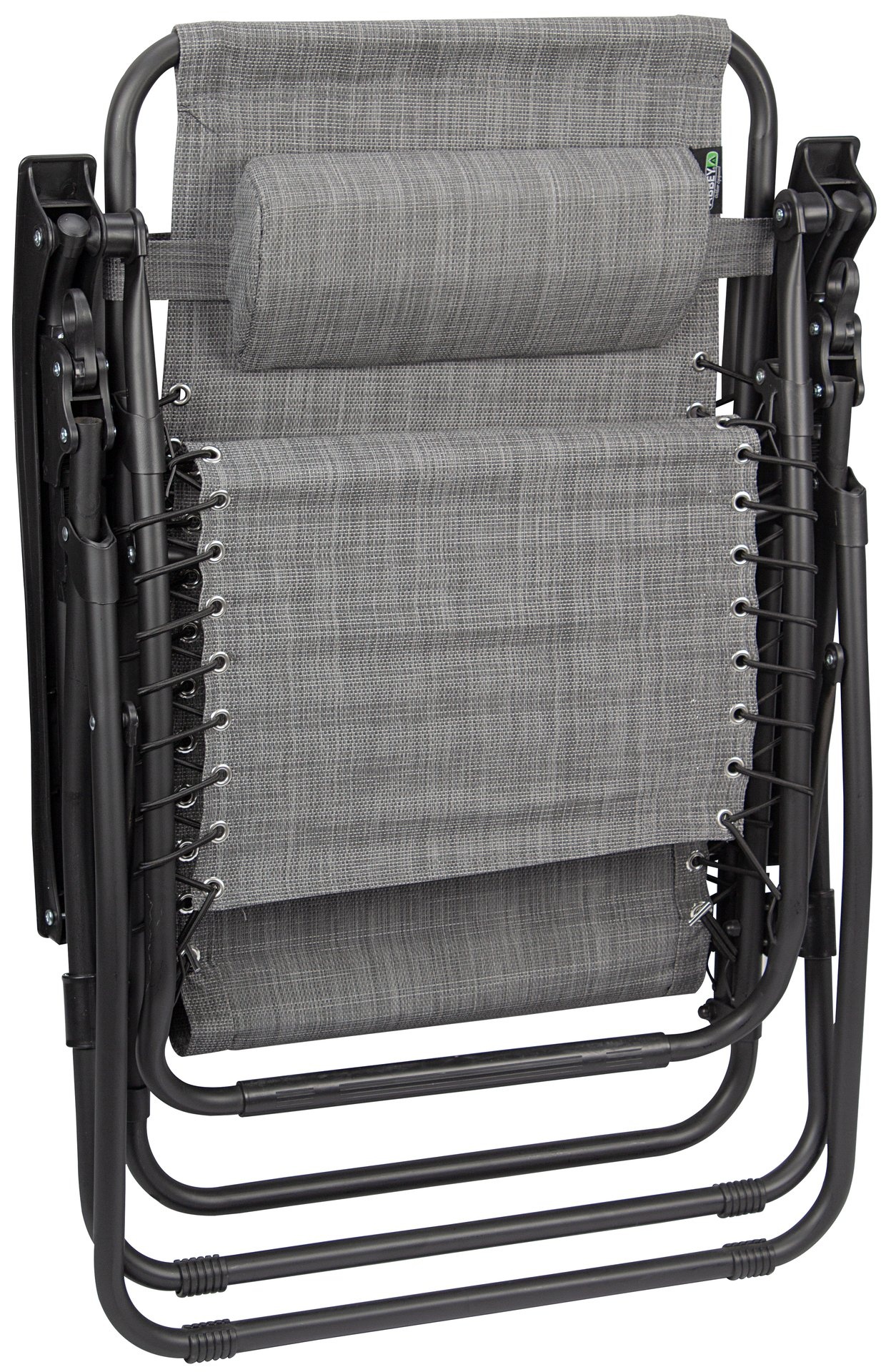 Abbey Camp® Abbey Camp - Chair - Chaise Longue Padding XXL - Gray/Dark Gray