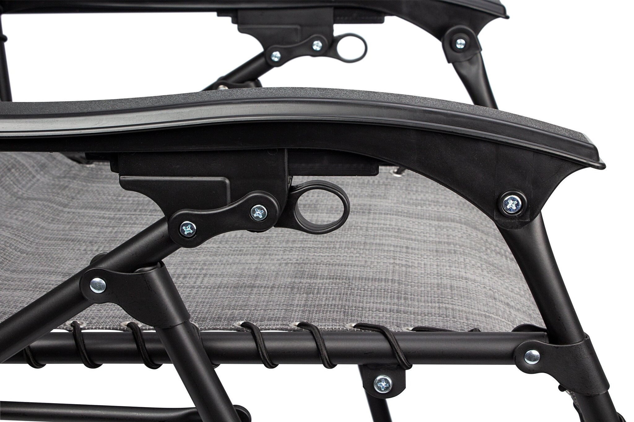 Abbey Camp® Abbey Camp - Stoel - Chaise Longue Padding XXL - Grijs/Donkergrijs