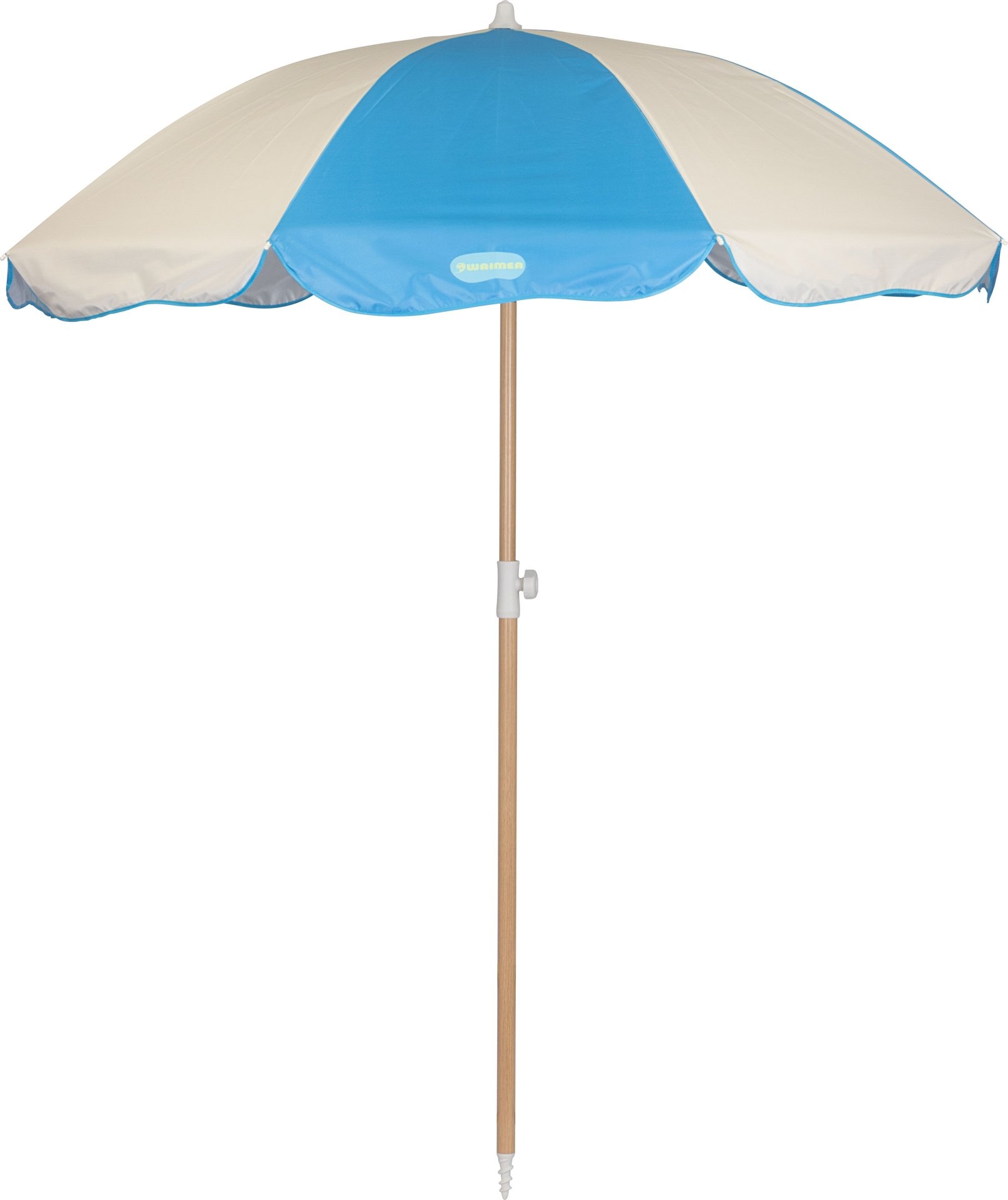 Waimea® Waimea - Parasol de plage inclinable - 200 cm - Oliana - Bleu/Sable