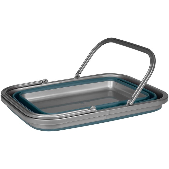 OTRS® OTRS - Afwasteil Opvouwbaar - 16 Liter - Blauw/Grijs