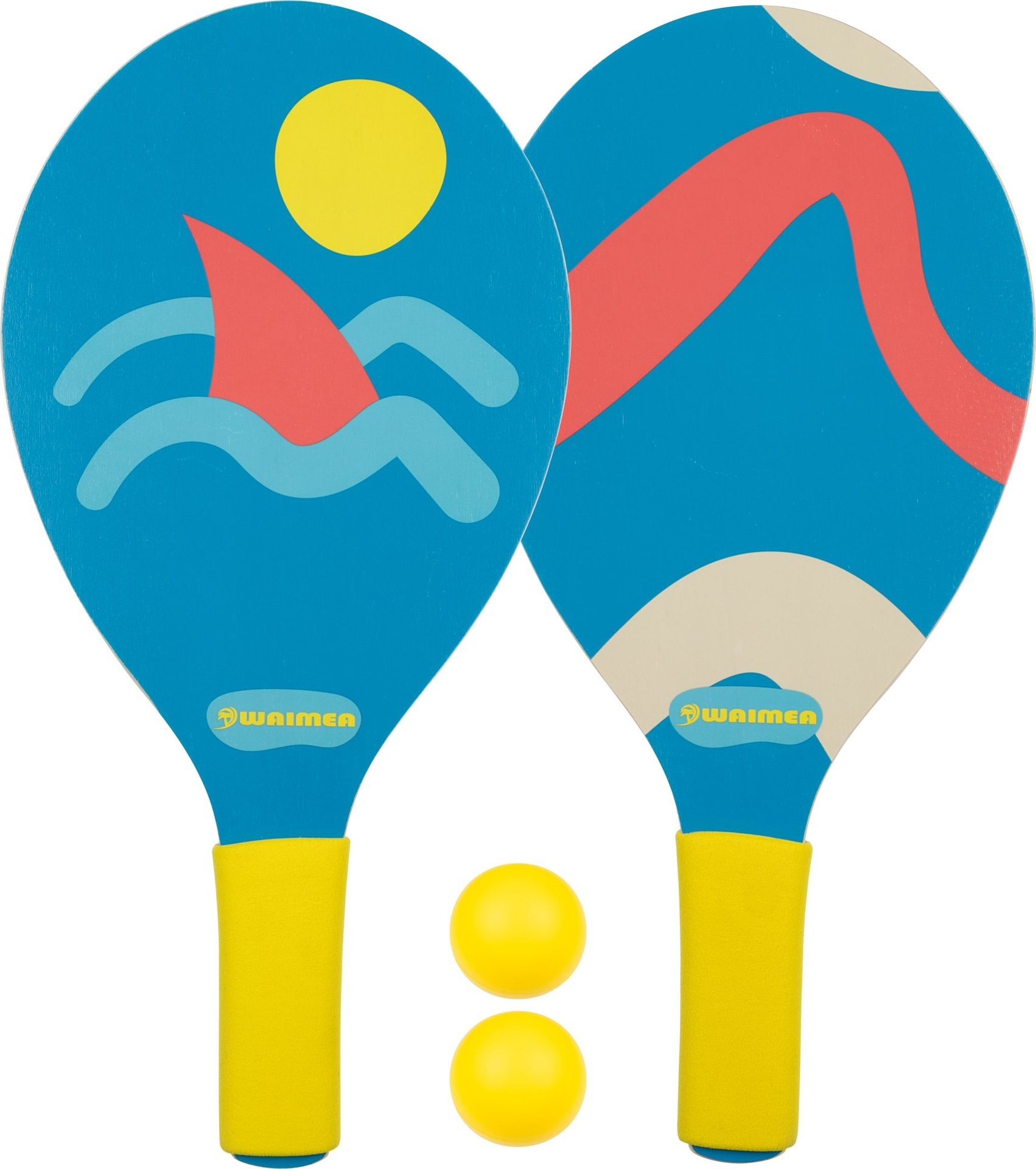 Waimea® Waimea - Kit de beach tennis - Lokelani - Bleu/Jaune