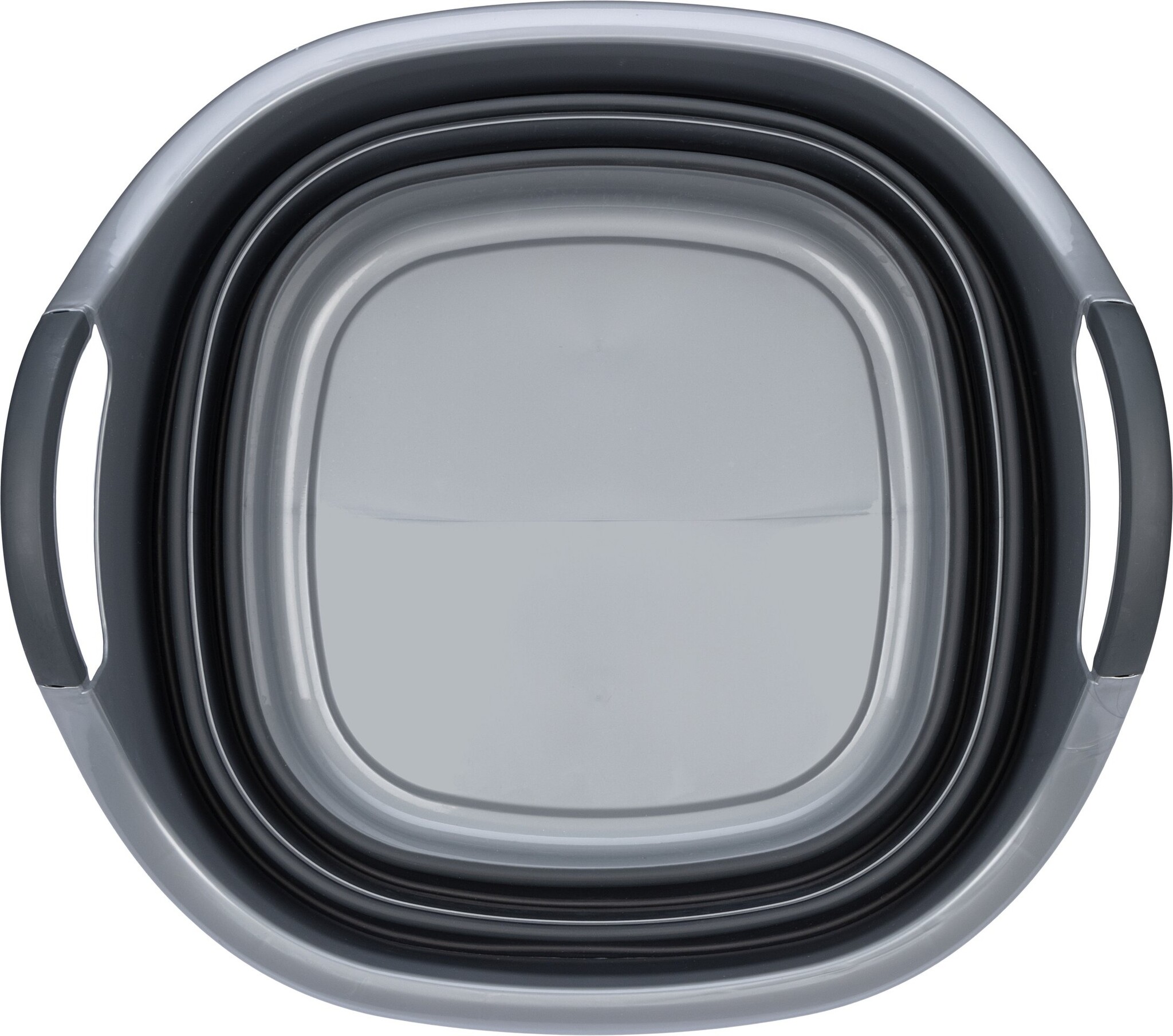 Abbey Camp® Abbey Camp – Faltbarer Wäschekorb – OHRID-050 – Anthrazit/Grau