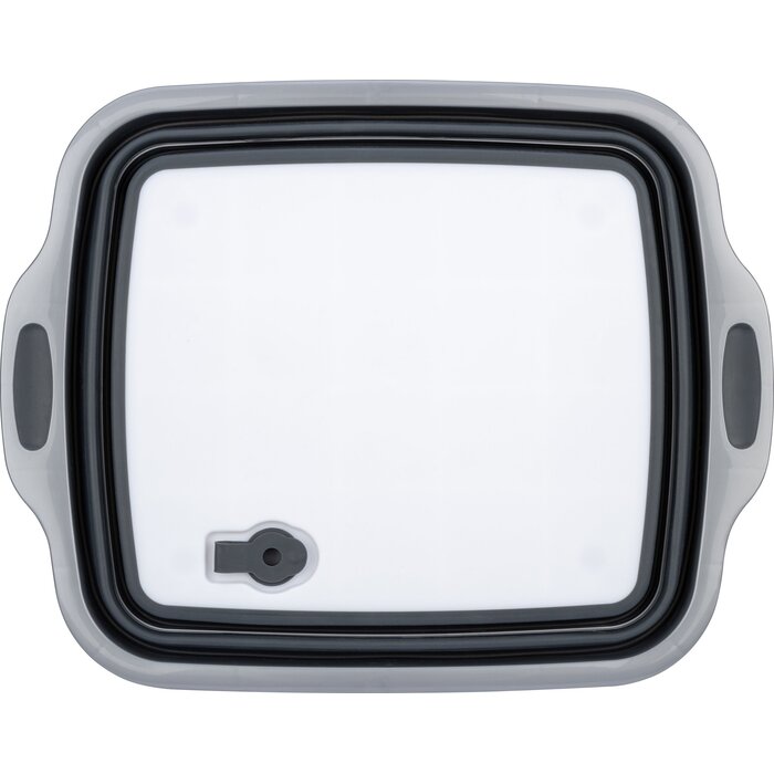 Abbey Camp® Abbey Camp - 2-in-1 Folding Cutting Board/Bowl - MORCOTE-008 - Anthracite/Gray