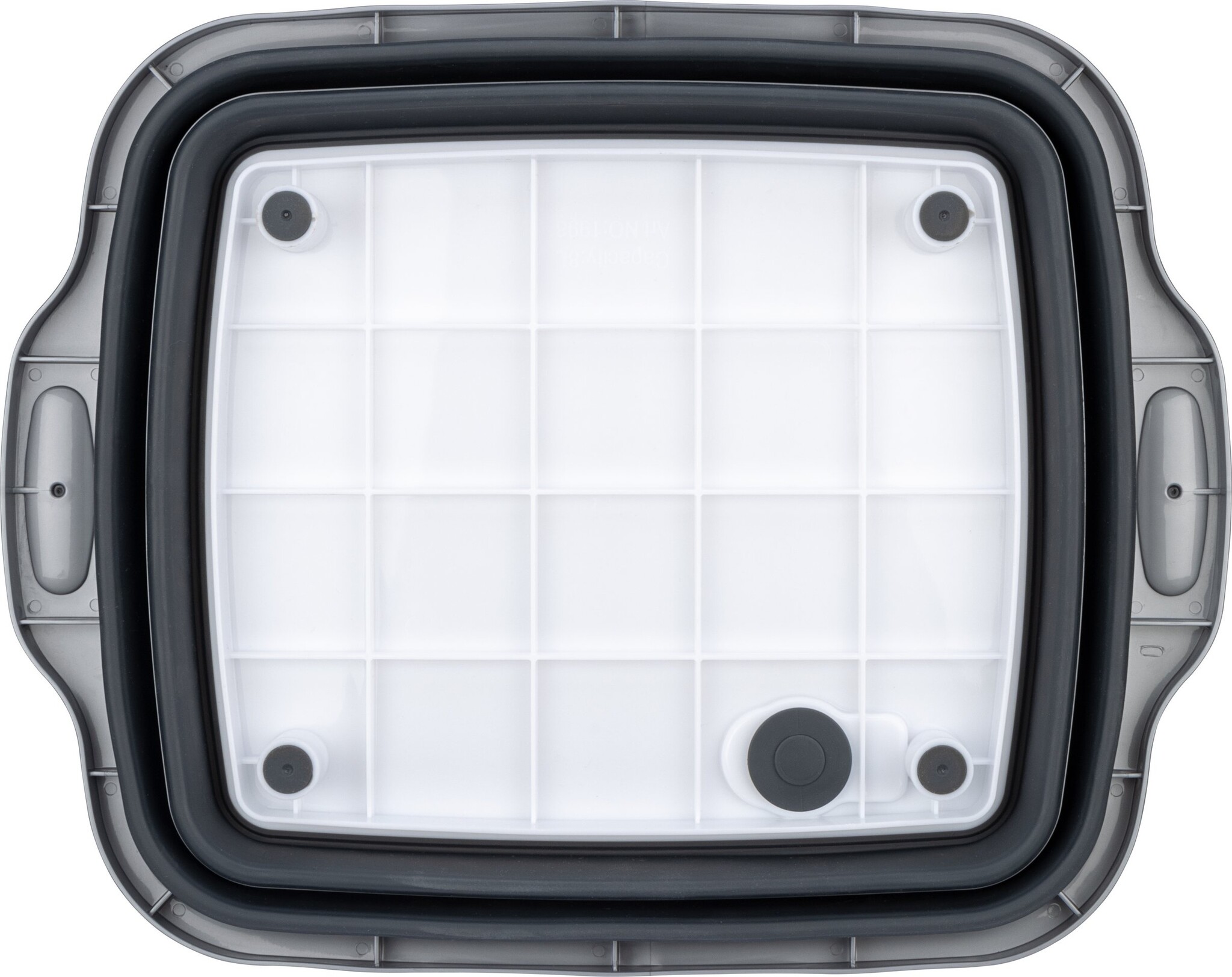 Abbey Camp® Abbey Camp - 2-in-1 Snijplank/Teil Opvouwbaar - MORCOTE-008 - Antraciet/Grijs