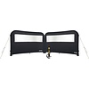 Abbey Camp® Abbey Camp - Pare-vent gonflable - 2 x 2,40 m + pompe - BARROWS ISLAND-48 - Anthracite mélangé