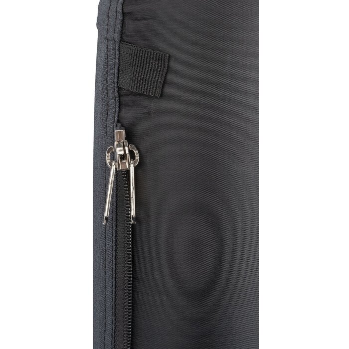 Abbey Camp® Abbey Camp - Inflatable Windscreen - 2x 2.40 m + Pump - BARROWS ISLAND-48 - Anthracite Melee