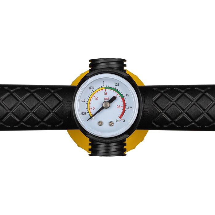 Abbey Camp® Abbey Camp - Windscherm Opblaasbaar - 2x 2.40 m + pomp - BARROWS ISLAND-48 - Antraciet mêlee