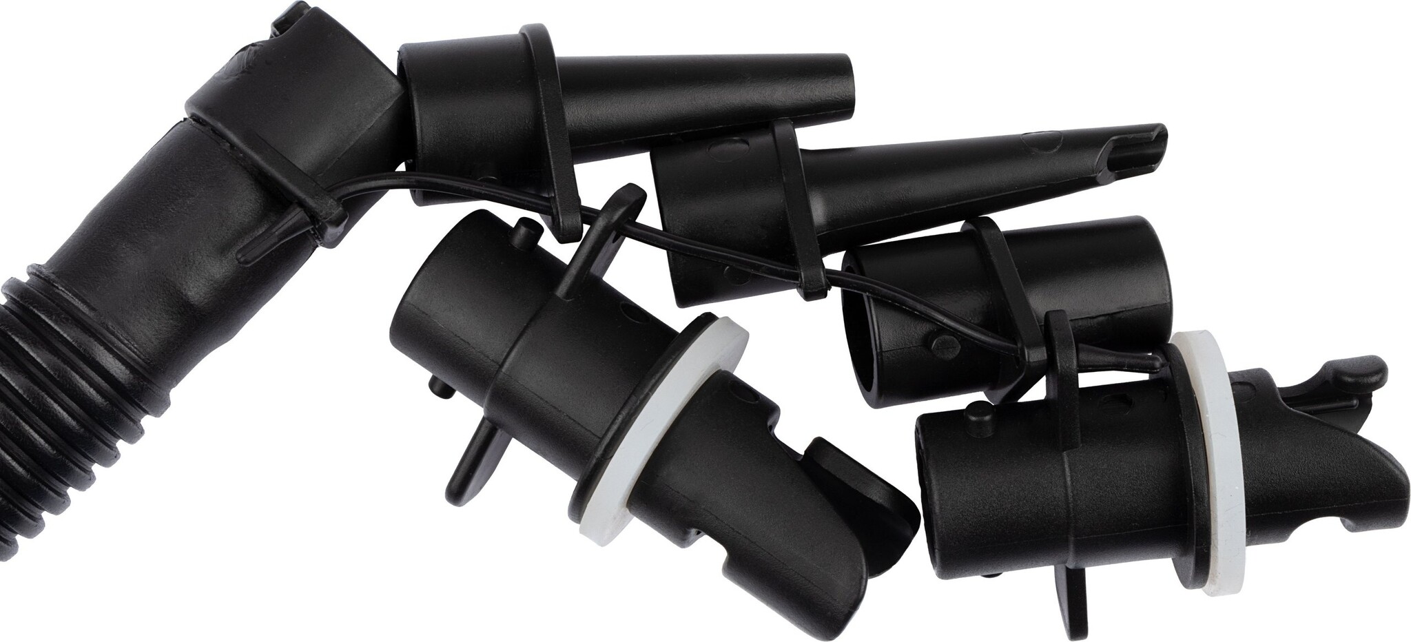 Abbey Camp® Abbey Camp - Pare-vent gonflable - 2 x 2,40 m + pompe - BARROWS ISLAND-48 - Anthracite mélangé