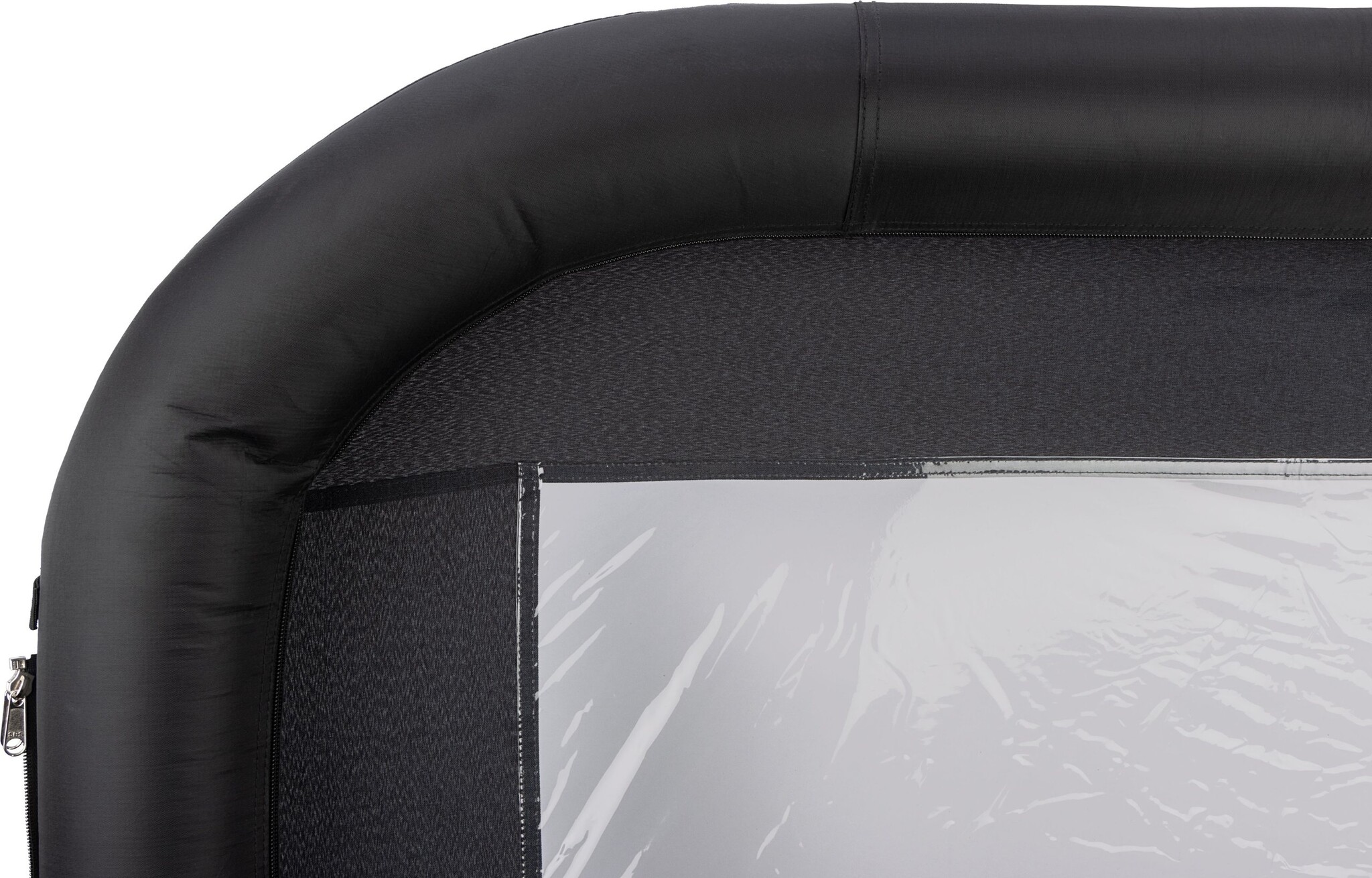 Abbey Camp® Abbey Camp - Pare-vent gonflable - 1 x 2,40 mètres - BARROWS ISLAND-240 - Anthracite mélangé