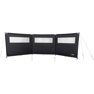 Abbey Camp® Abbey Camp - Windscherm met Toplegger - GRUISSAN-500 - Antraciet mêlee