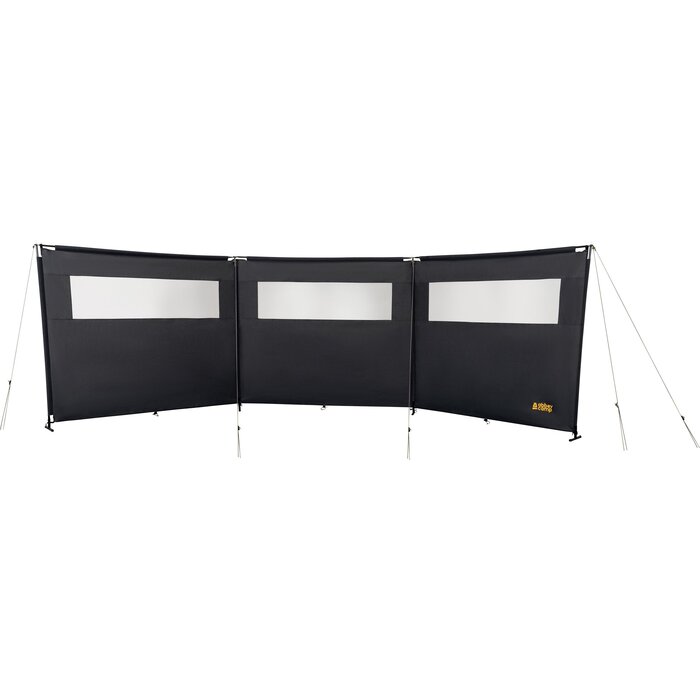 Abbey Camp® Abbey Camp - Windscherm met Toplegger - GRUISSAN-500 - Antraciet mêlee