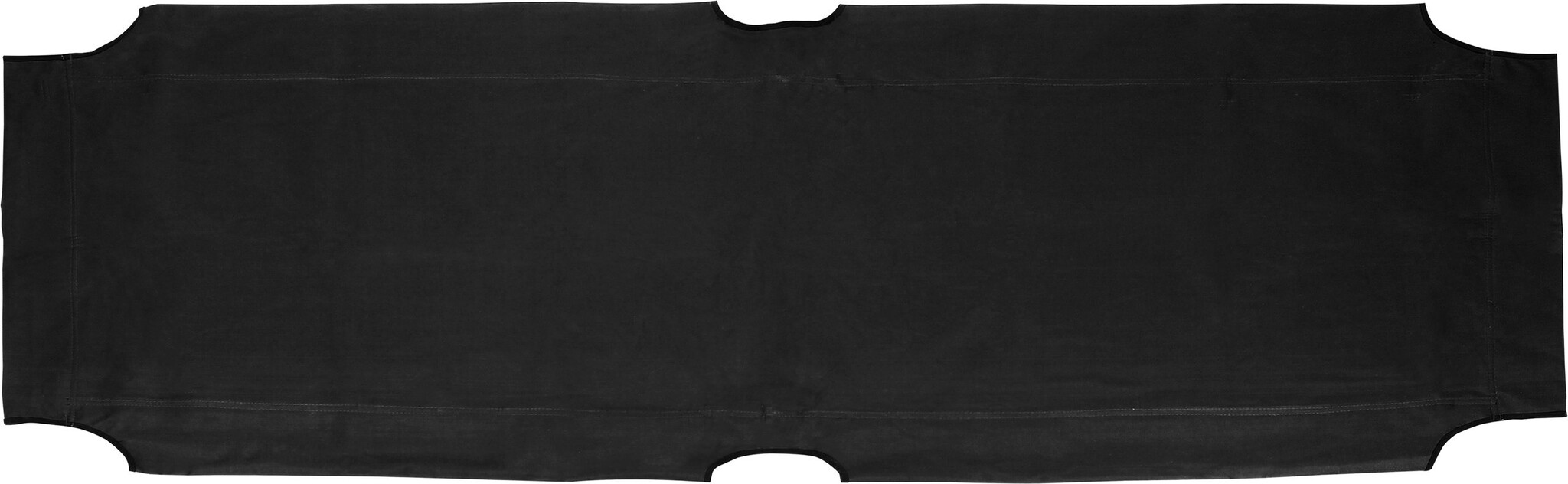 Abbey Camp® Abbey Camp - Fabric for Camping Bed 21CE - Black