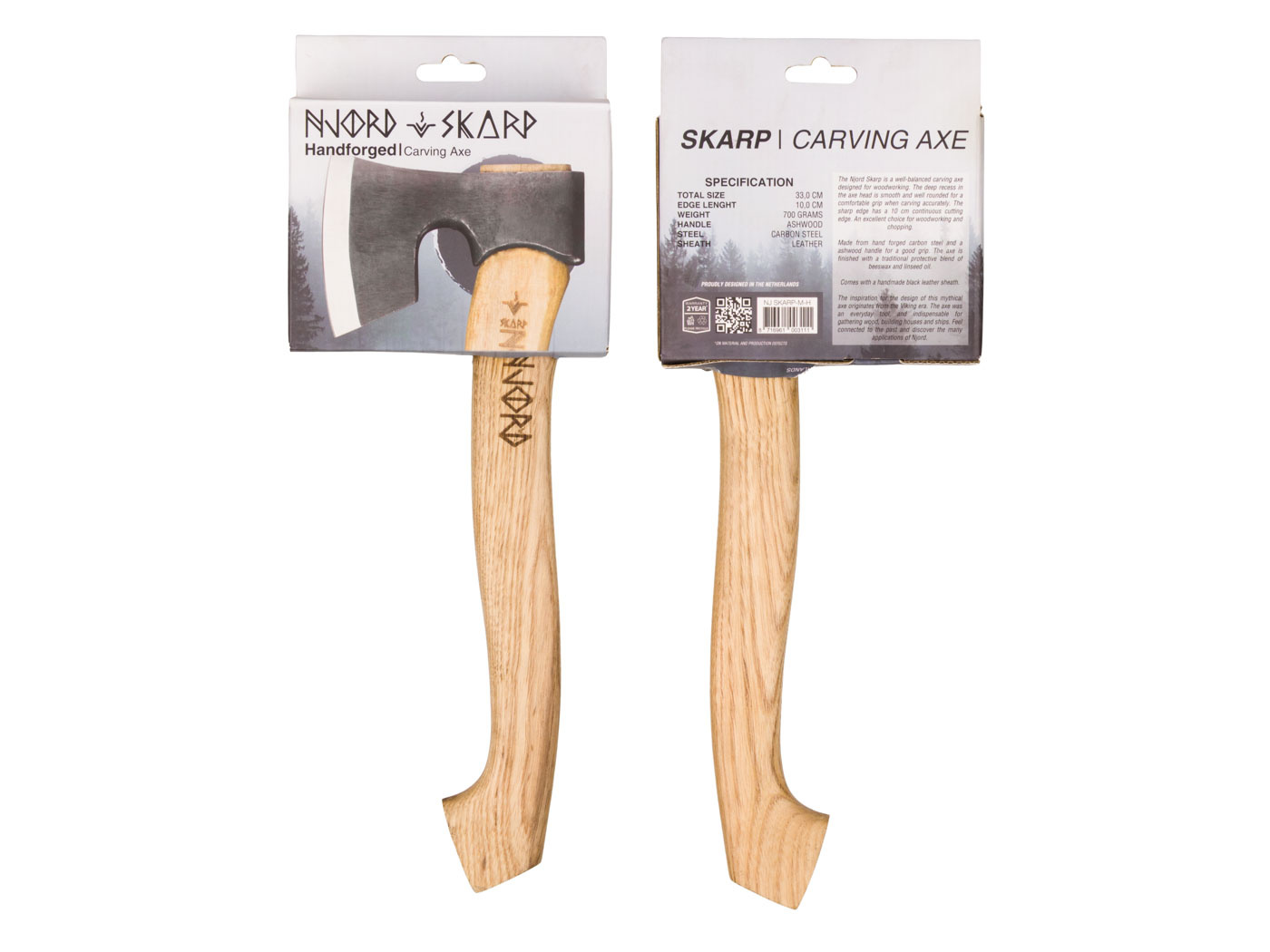 Njord Njord – Skarp Carving, geschmiedet – M - Hangpack