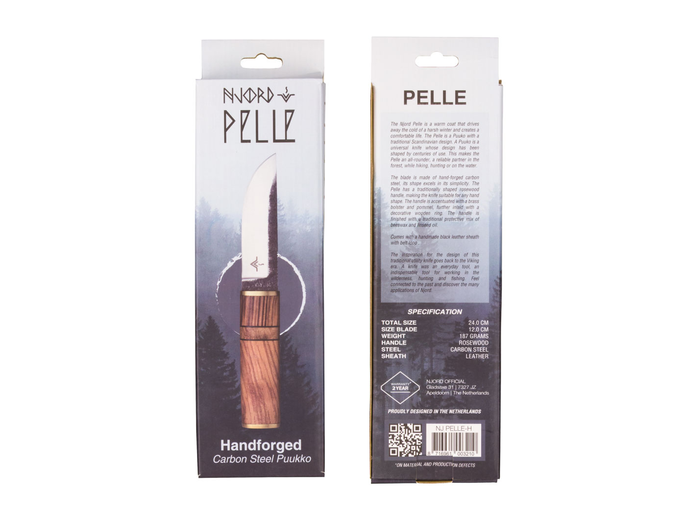 Njord Njord - Pelle Puukko - Hangpack