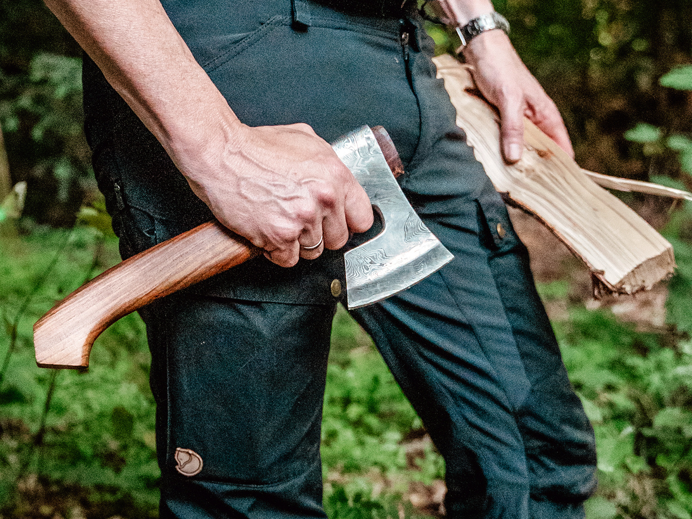 Njord Njord - Snida Carving Damast - M - Hangpack