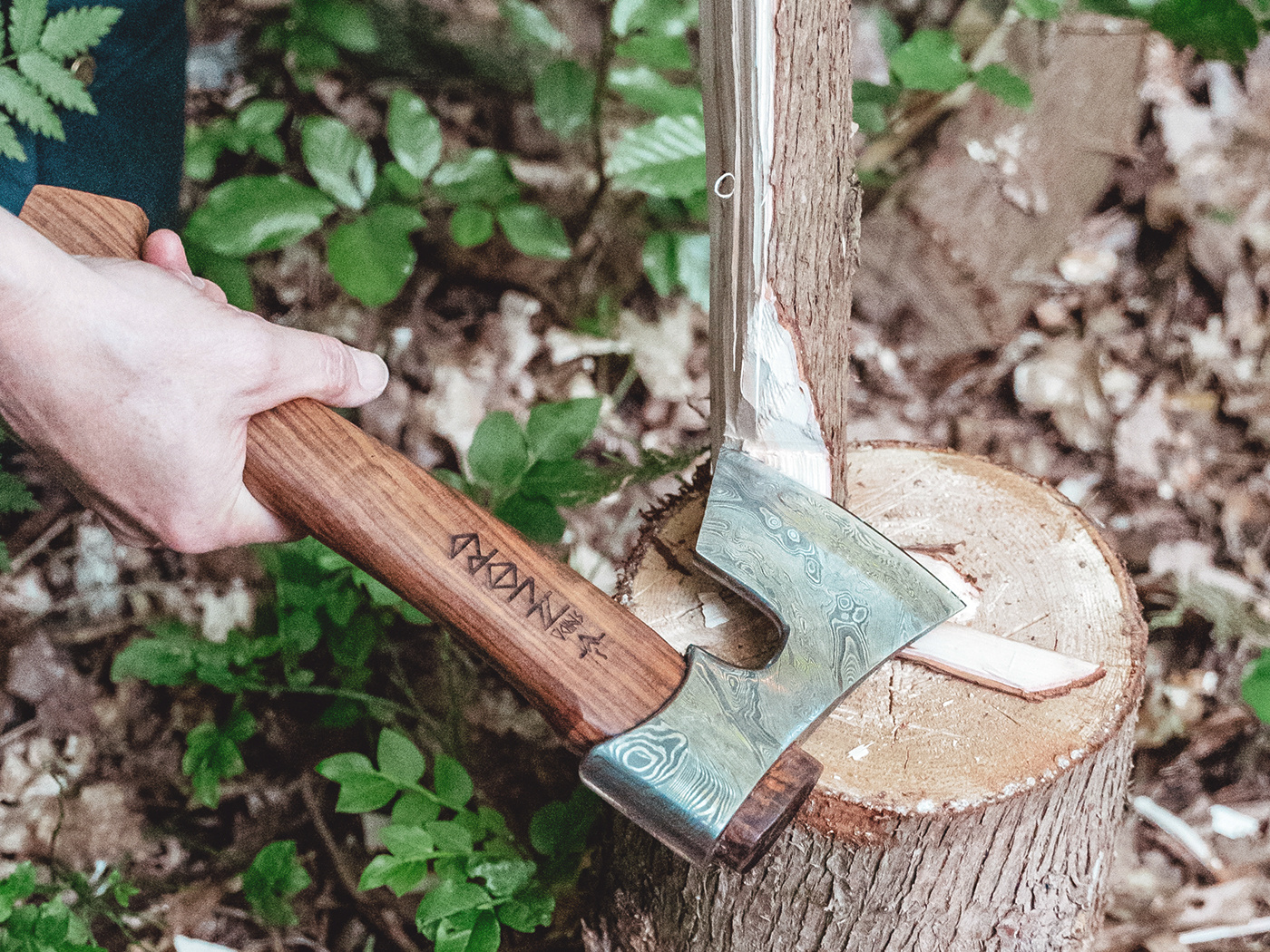 Njord Njord - Snida Carving Damast - M - Hangpack