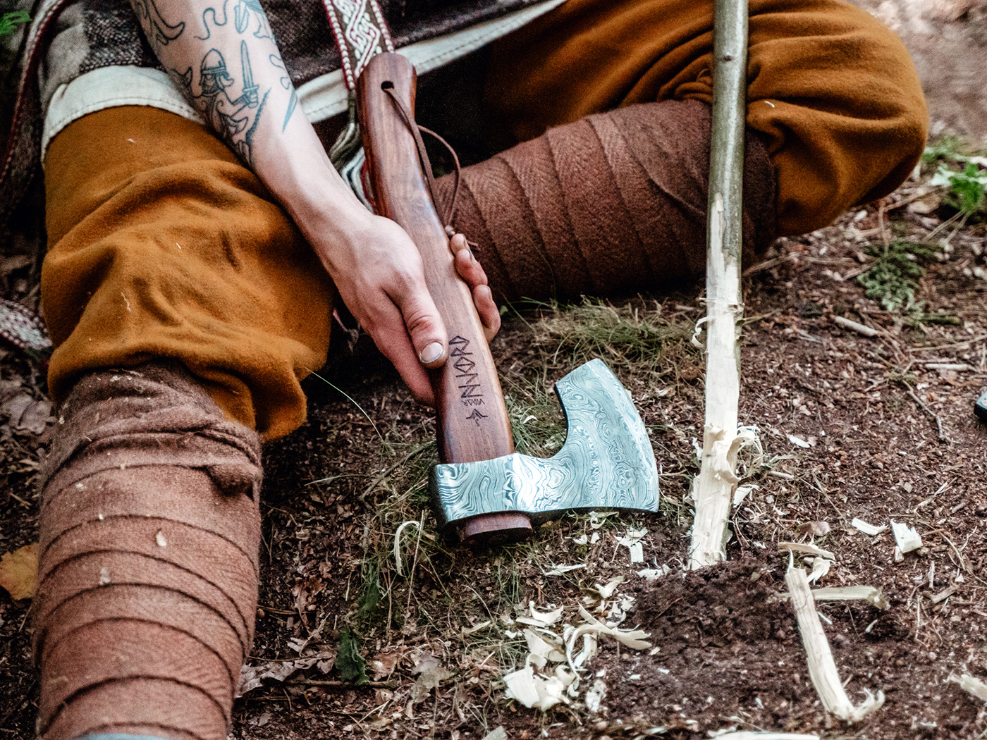 Njord Njord - Vidar Viking Damast - M - Hangpack