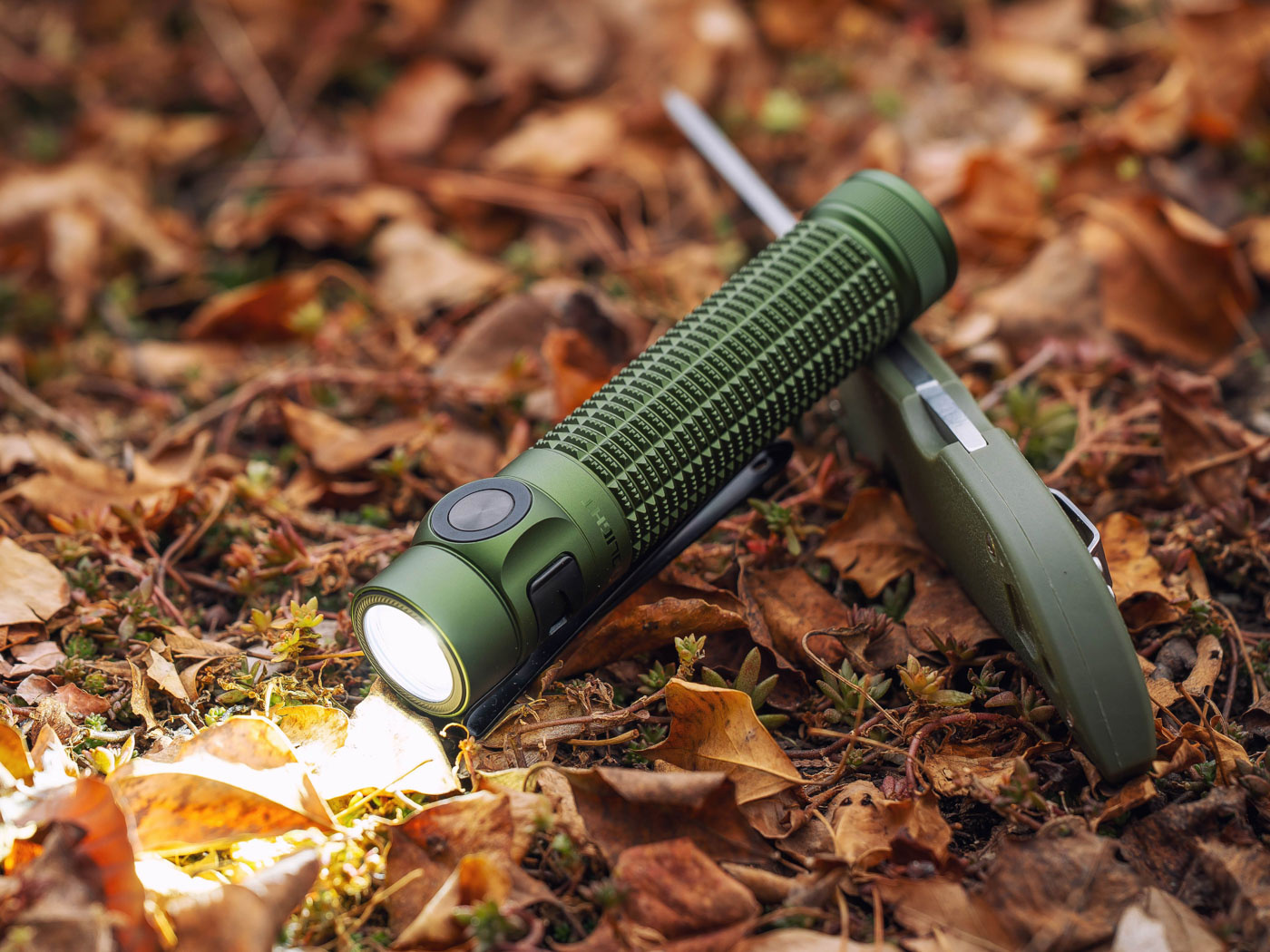 Olight Baton 4 Pro OD Green - 1600 Lumens - 200m Beam Distance
