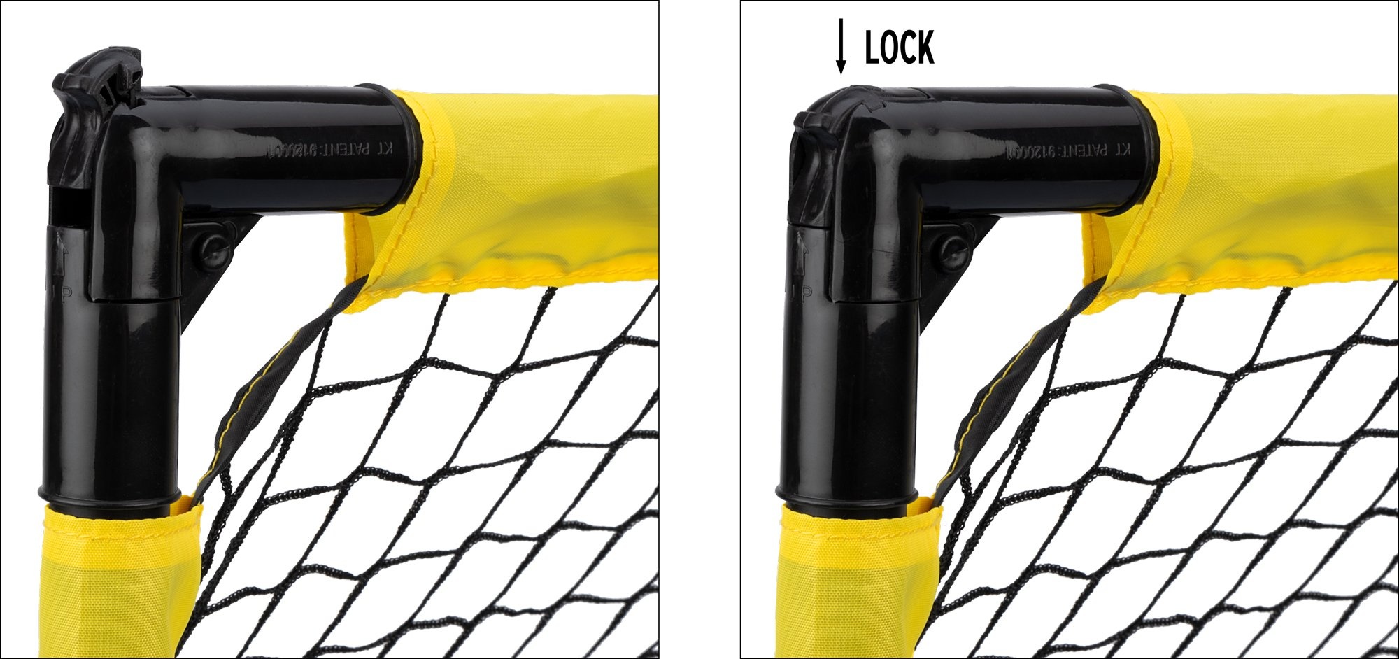 Get & Go® Get & Go - Soccer Goal - Set of 2 - 91x61x61 cm