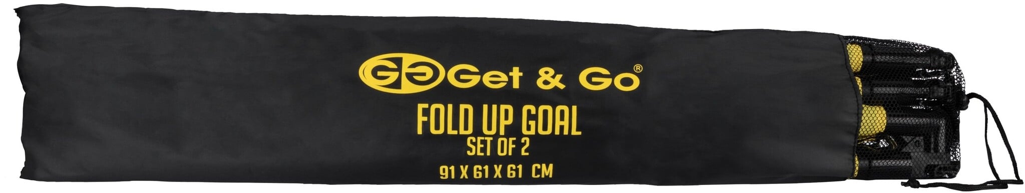 Get & Go® Get & Go - Voetbaldoel - Set van 2 - 91x61x61 cm